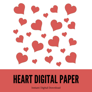 Heart Digital Paper Web Image