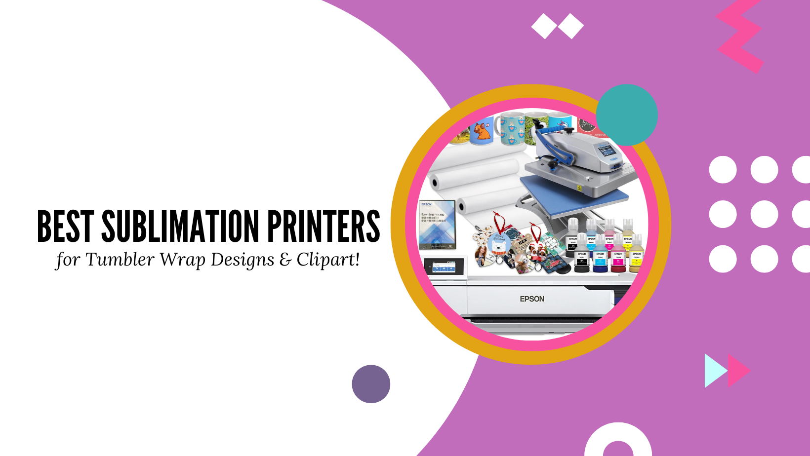 Best Sublimation Printers for Tumbler Crafting