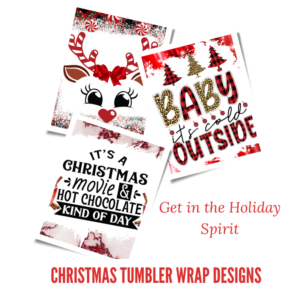Christmas Tumbler Wrap Designs Pin Image - Digeals.com
