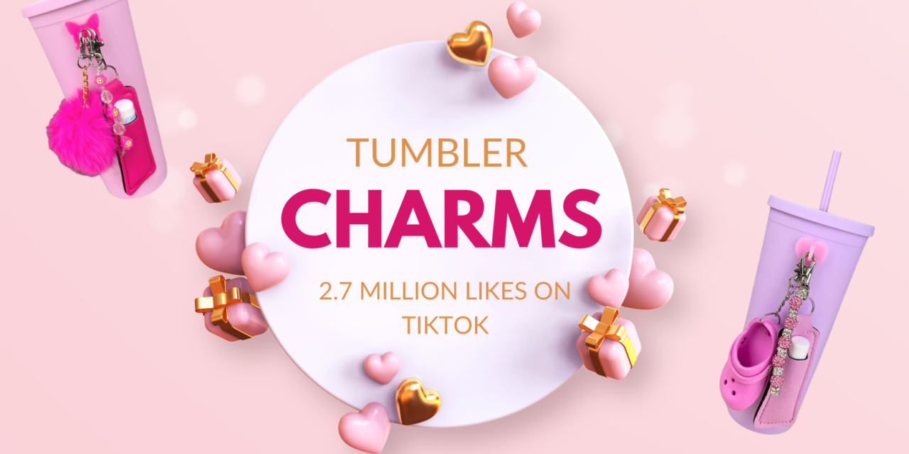CharCharms Takes TikTok by Storm with Chic Tumbler Accessories