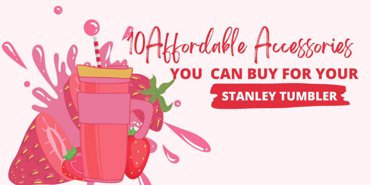 10 Affordable Accessories to Upgrade your Stanley Tumbler