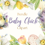 Chirp Up Your DIY Creations with Our Baby Chick Clipart