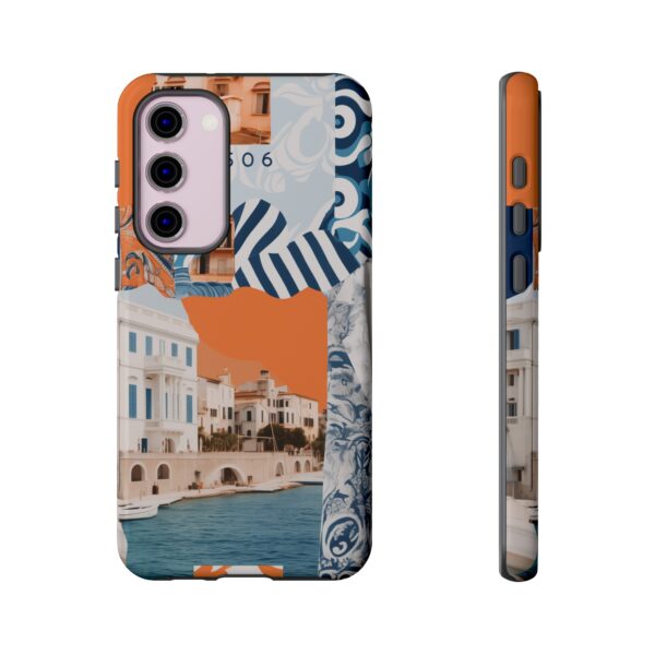 Capri Coastline Sea Breeze Phone Case Samsung Front Side Digeals.com