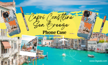 Capri Coastline Sea Breeze iPhone Case