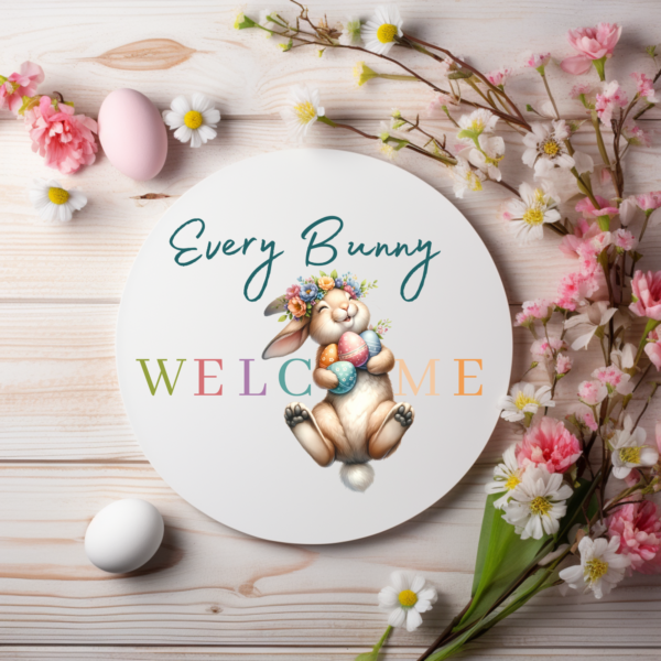 Easter Every Bunny Welcome Digital Download Design Digeals.com