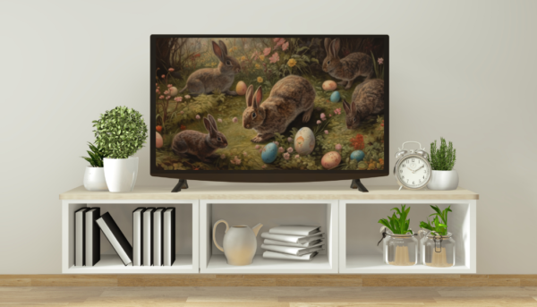 Whimsical Woodland Wonders TV Frame Art Digital Download www.Digeals.com