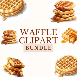 Waffle Clipart Bundle Digeals.com