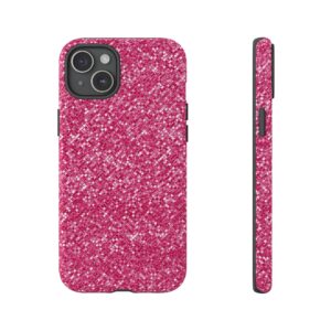 Hot Pink Stardust Phone Case Digeals.com