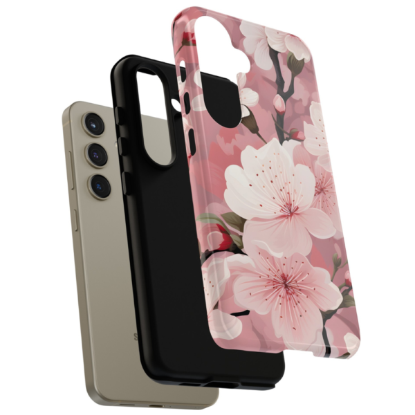 Petals in Pink Cherry Blossom Phone Case Digeals.com layers