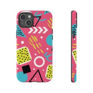 Pink Flare Fusion Phone Case Digeals.com 90s Neon Collection