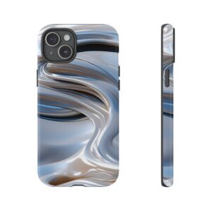 Silver Swirl Phone Case Digeals.com