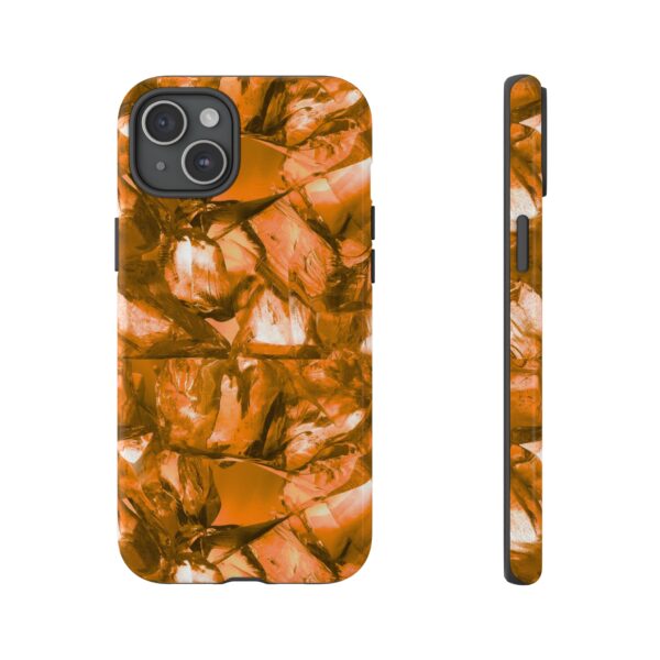 Tangerine Titanium Phone Case Orange Aesthetics Digeals.com