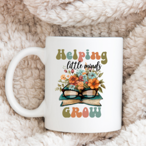 Teachers Appreciation Gift Mug Digeals.com Helping Little Minds Grow