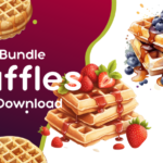 Artful Batter of our Waffle Clipart Collection